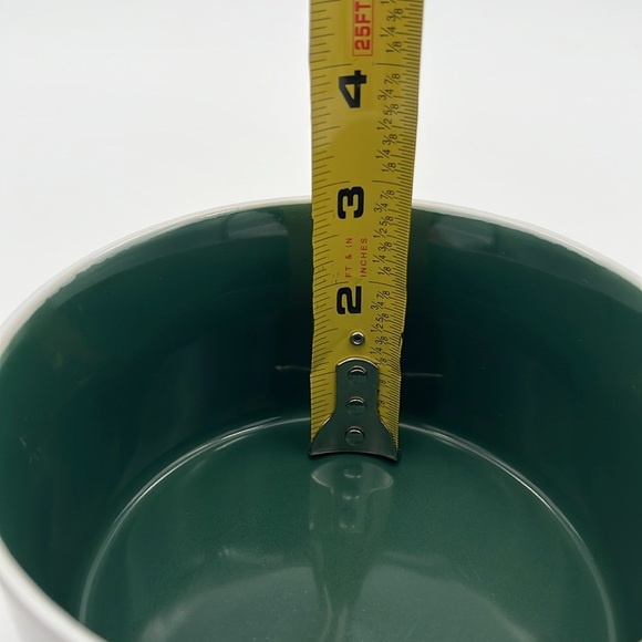 Graydon Hall Cozy Ceramic Soup Bowls with Handles Dark Green & White (Set of 2) - Picture 11 of 11